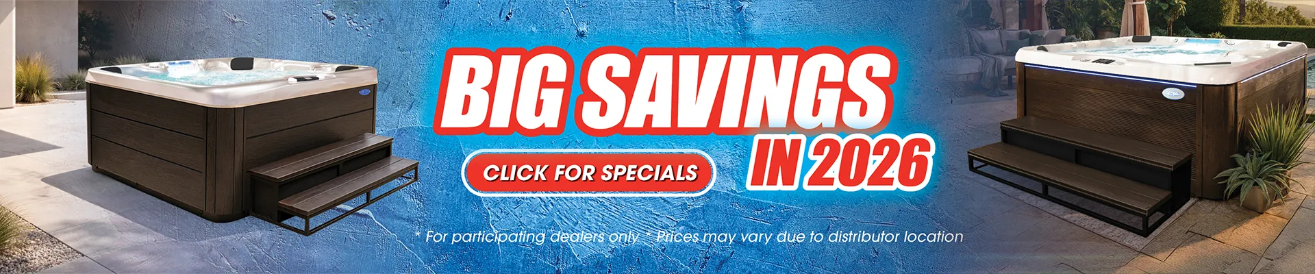 Calspas hot tub being used in a family setting - Valencia